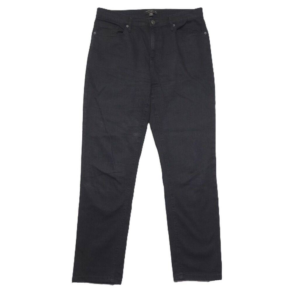 Banana Republic Girlfriend Jean Womens 29/8 Stretch Black Denim Pants